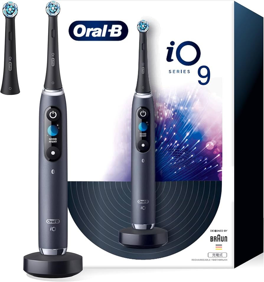Amazon.co.jp: ブラウン 電動歯ブラシ オーラルB iO9 iOM92B20BK-W