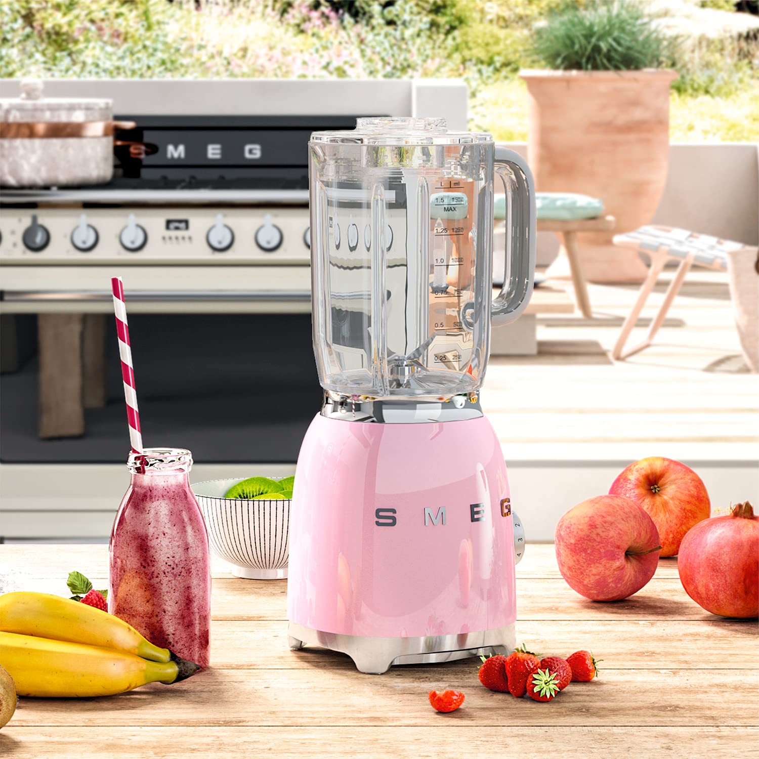 Amazon | 【日本正規品】SMEG スメッグ ブレンダー ミキサー (ホワイト