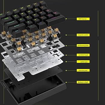 Amazon | HE30 ラピッドトリガー 磁気スイッチ ゲーム用キーボード