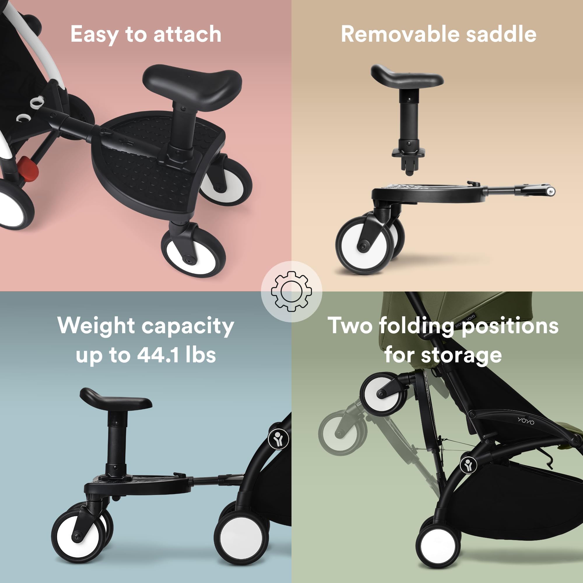 Amazon.co.jp: Stokke(ストッケ)【公式】YOYO ボード ブラック W28cm