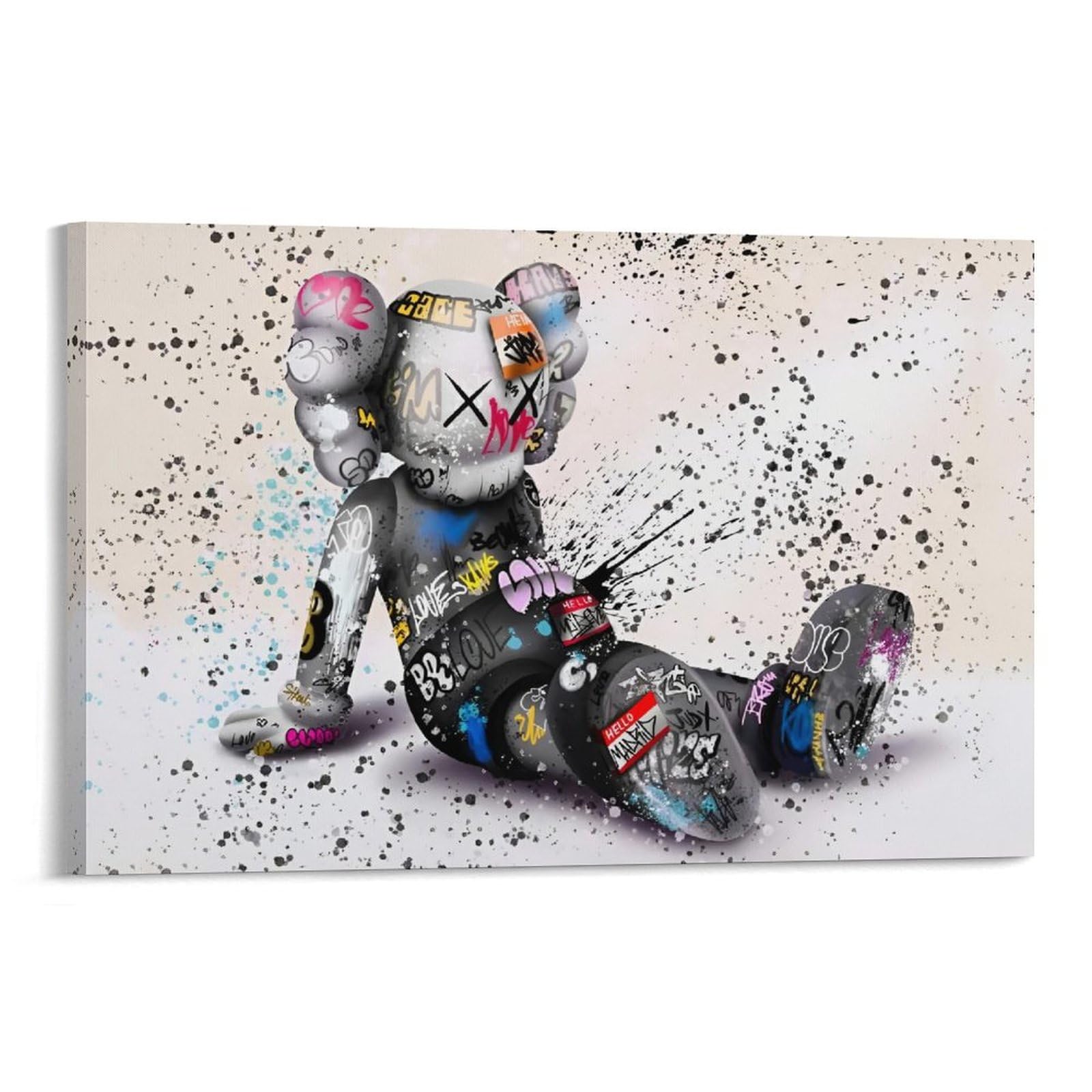 Amazon.co.jp: ノーブランド品 カウズ ポスター アートパネル KAWS