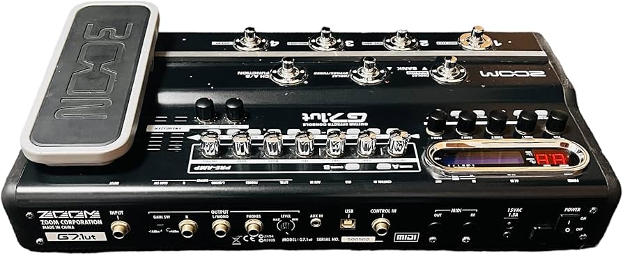 ZOOM G7.1ut ギターマルチエフェクター Amazon | ZOOM ギター