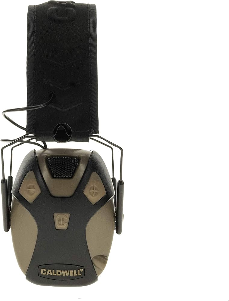 Amazon.co.jp: Caldwell E-MAX Pro 電子聴覚保護 23-24 NRR - 調節可能