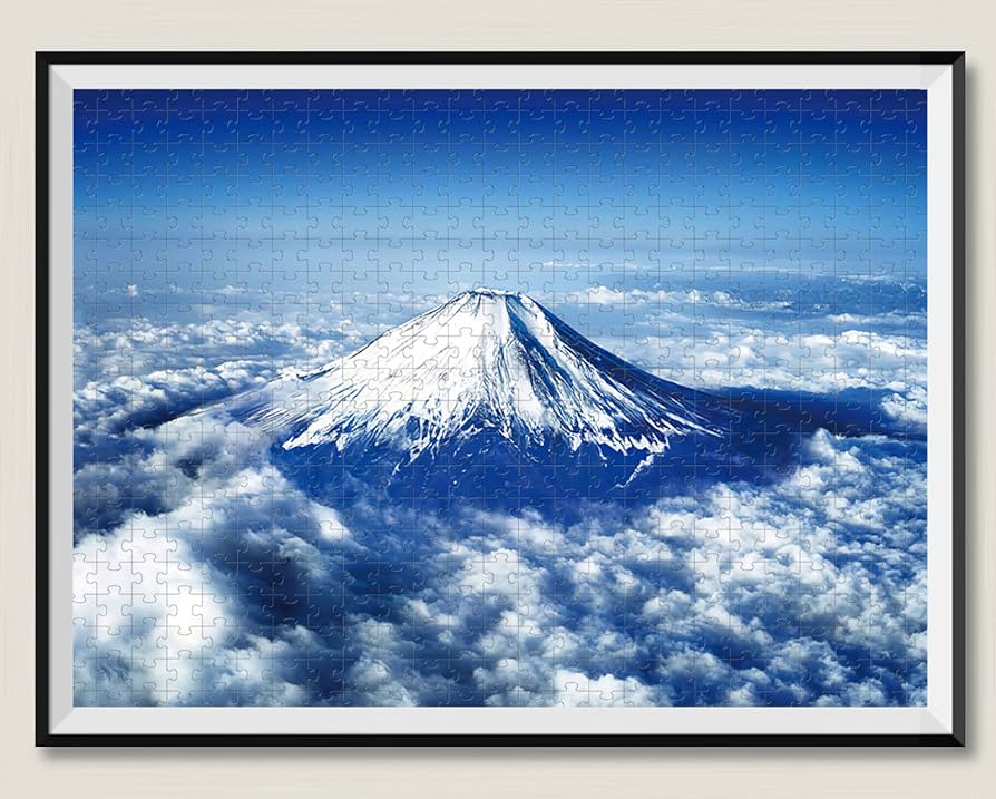 Amazon | 大人用ジグソーパズル 500ピースパズル 富士山の雲 パズル
