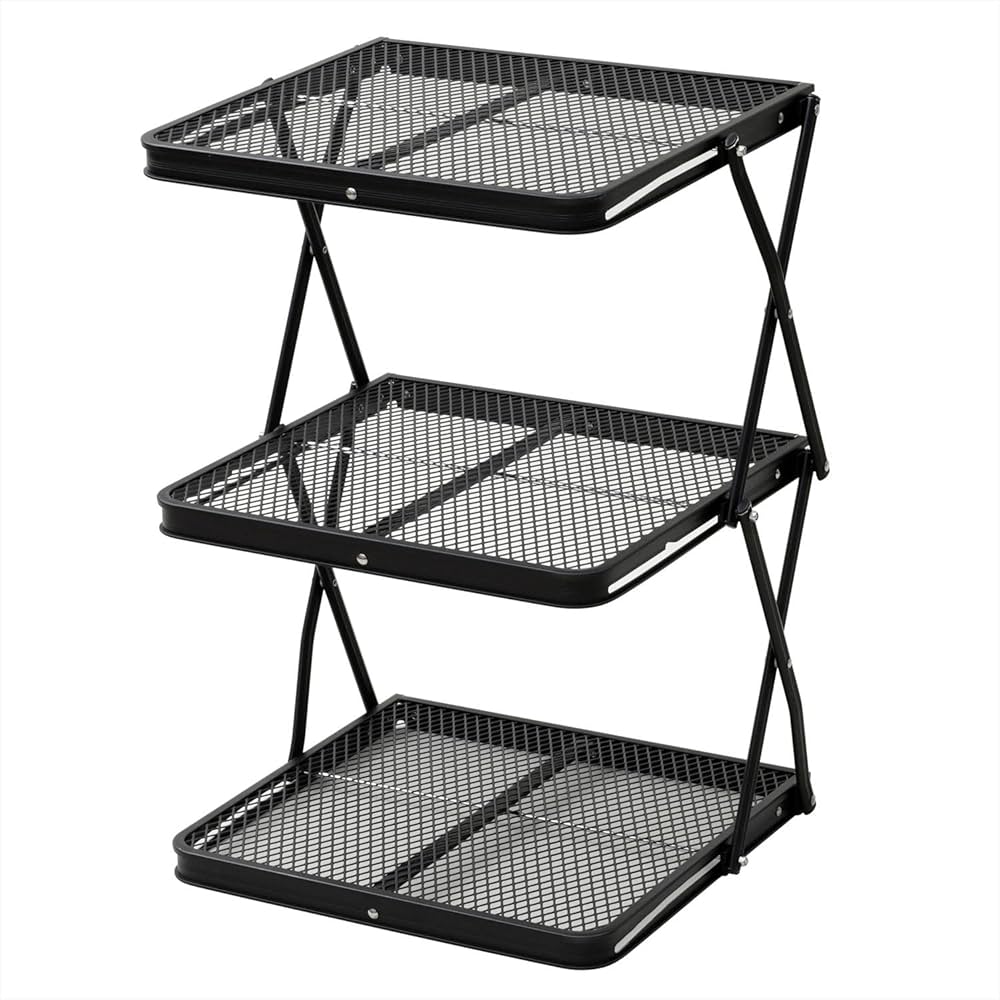 Amazon.co.jp: [キャンパーズコレクション 山善] タフライトシェルフ 3