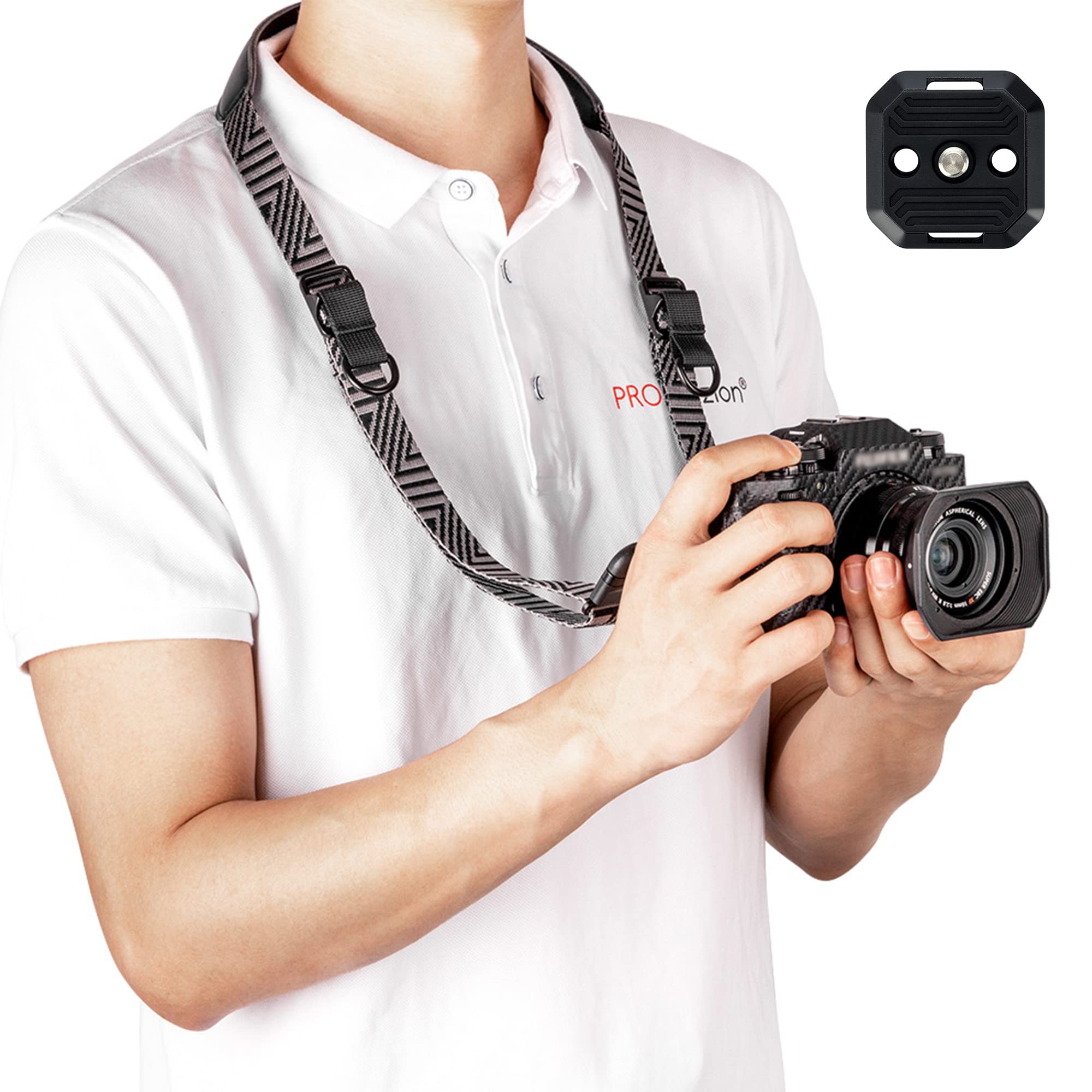 Amazon | PROfezzion クイックリリース カメラストラップ ネック