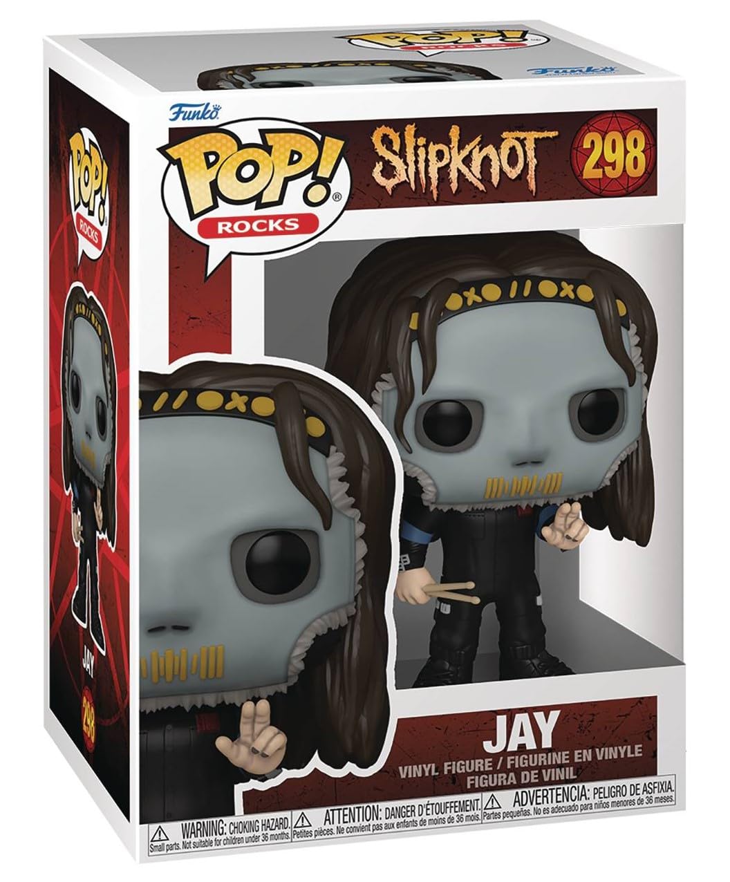 Amazon.com: POP Rocks: Slipknot - Jay Weinberg Funko Vinyl Figure