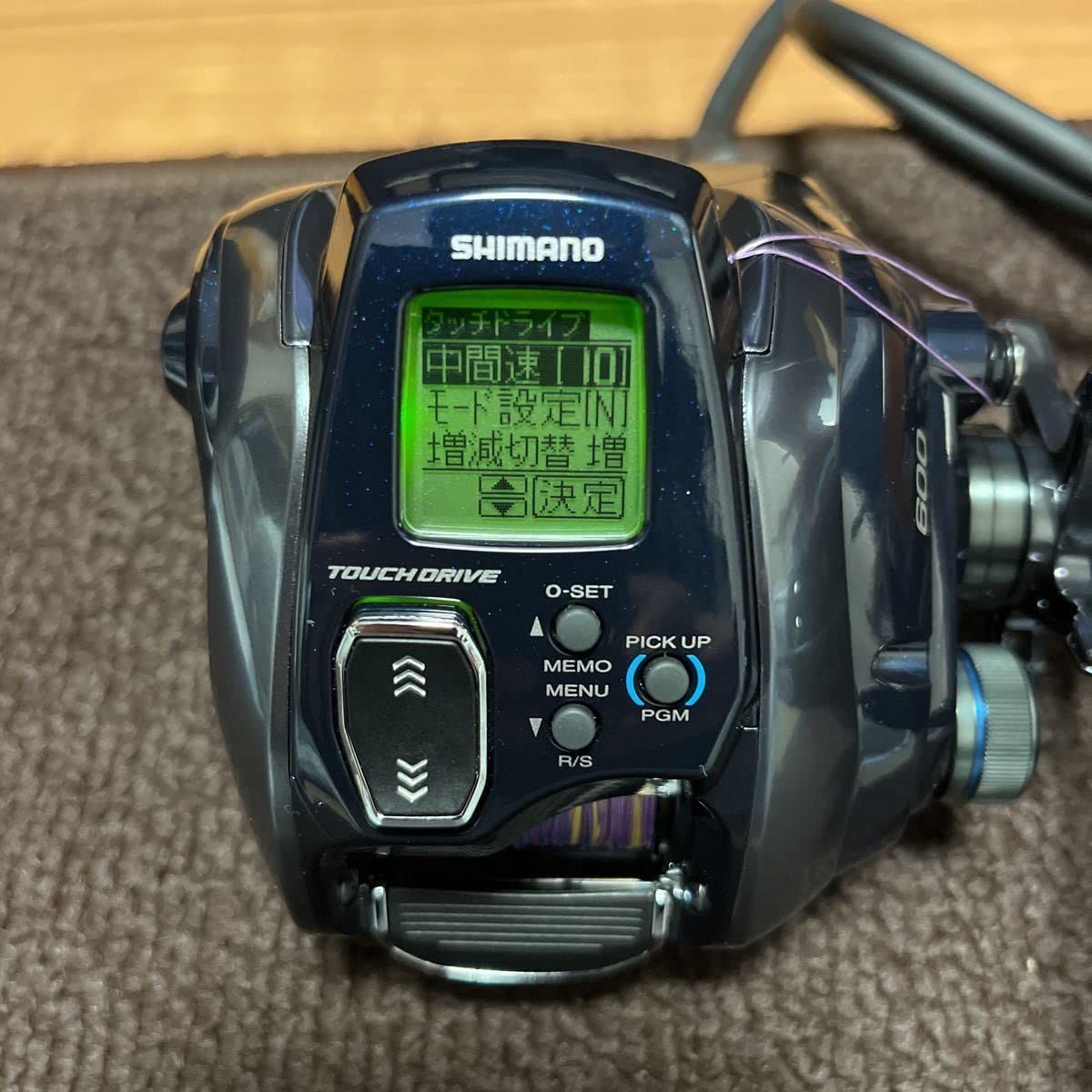 Amazon | シマノ 20 フォースマスター600 中間速 使用距離5.2km 13時間