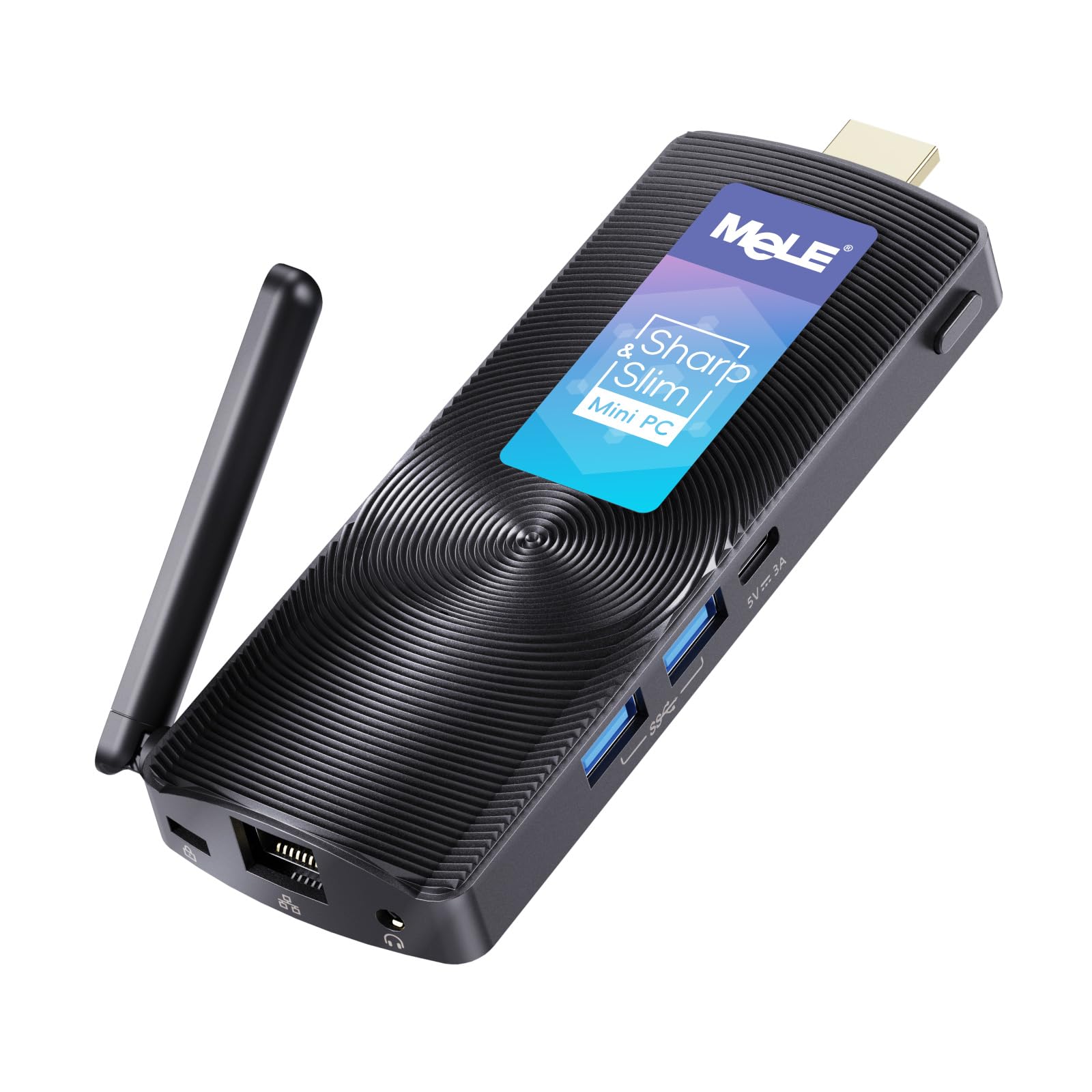 MeLE PCG02 Mini PC Stick sans Ventilateur, Celeron J4125 8GB 128GB