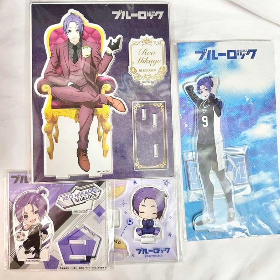 Amazon.co.jp: 御影玲王 アクスタ 売り 玉座 ユニ服 ブルーロック