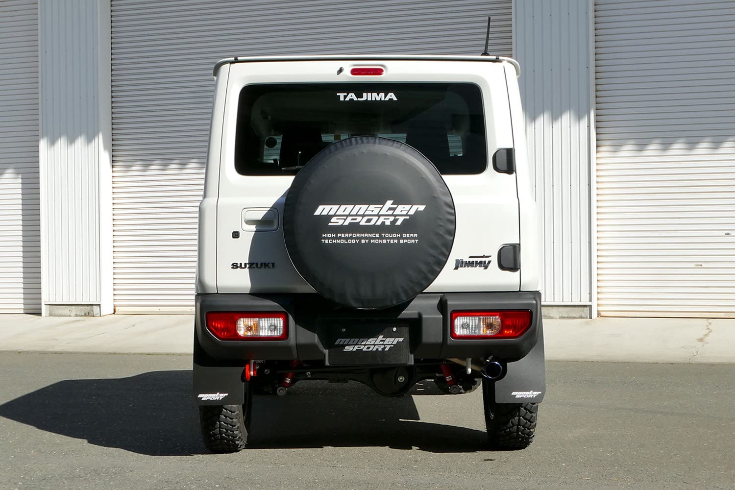 Amazon | MONSTER SPORT マッドフラップセット ブラック ジムニー