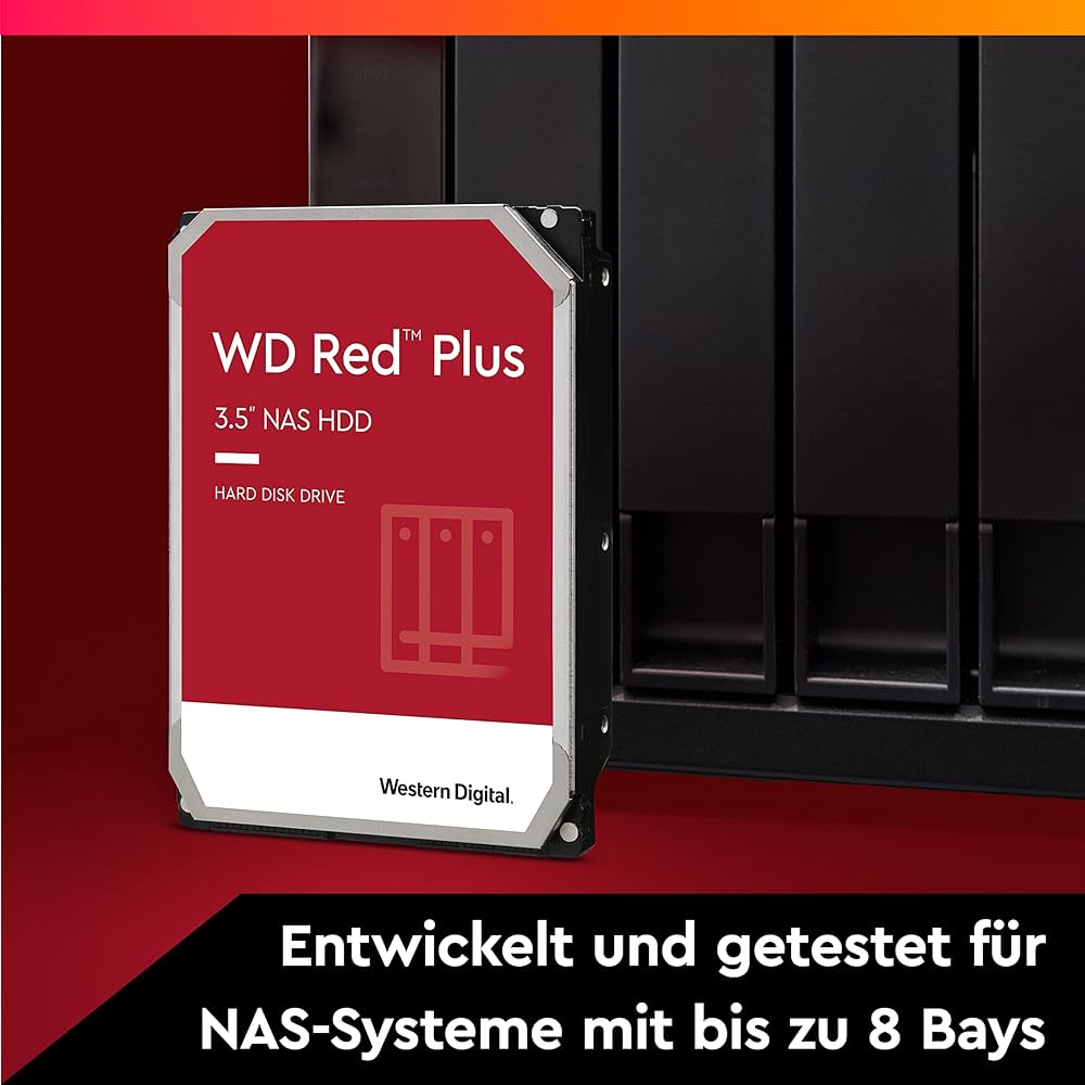 Amazon | WD Red 6TB NASハードドライブ - 5400 RPMクラス、SATA 6 Gb