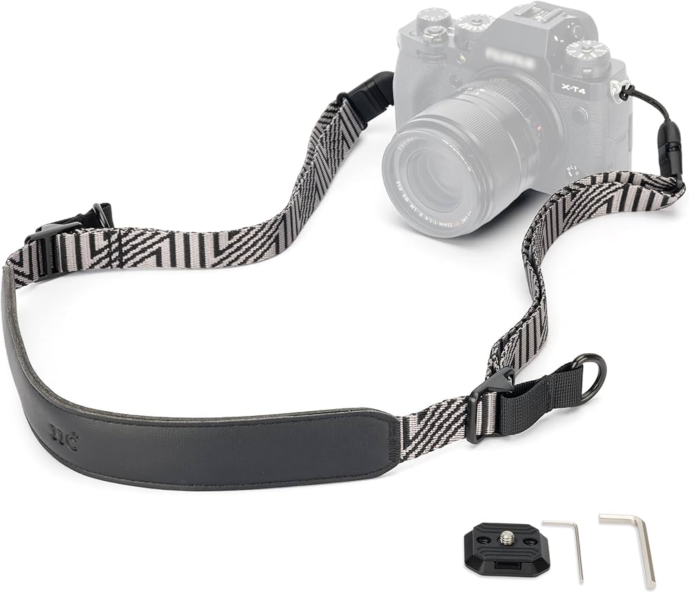 Amazon | [JJC] ネックストラップ カメラショルダーストラップ カメラ