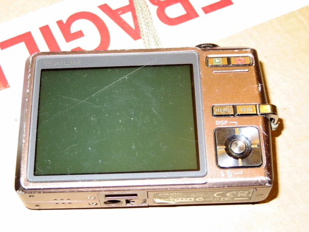 Amazon.co.jp: CASIO EXILIM ZOOM EX-Z600 Digital Camera, Brown