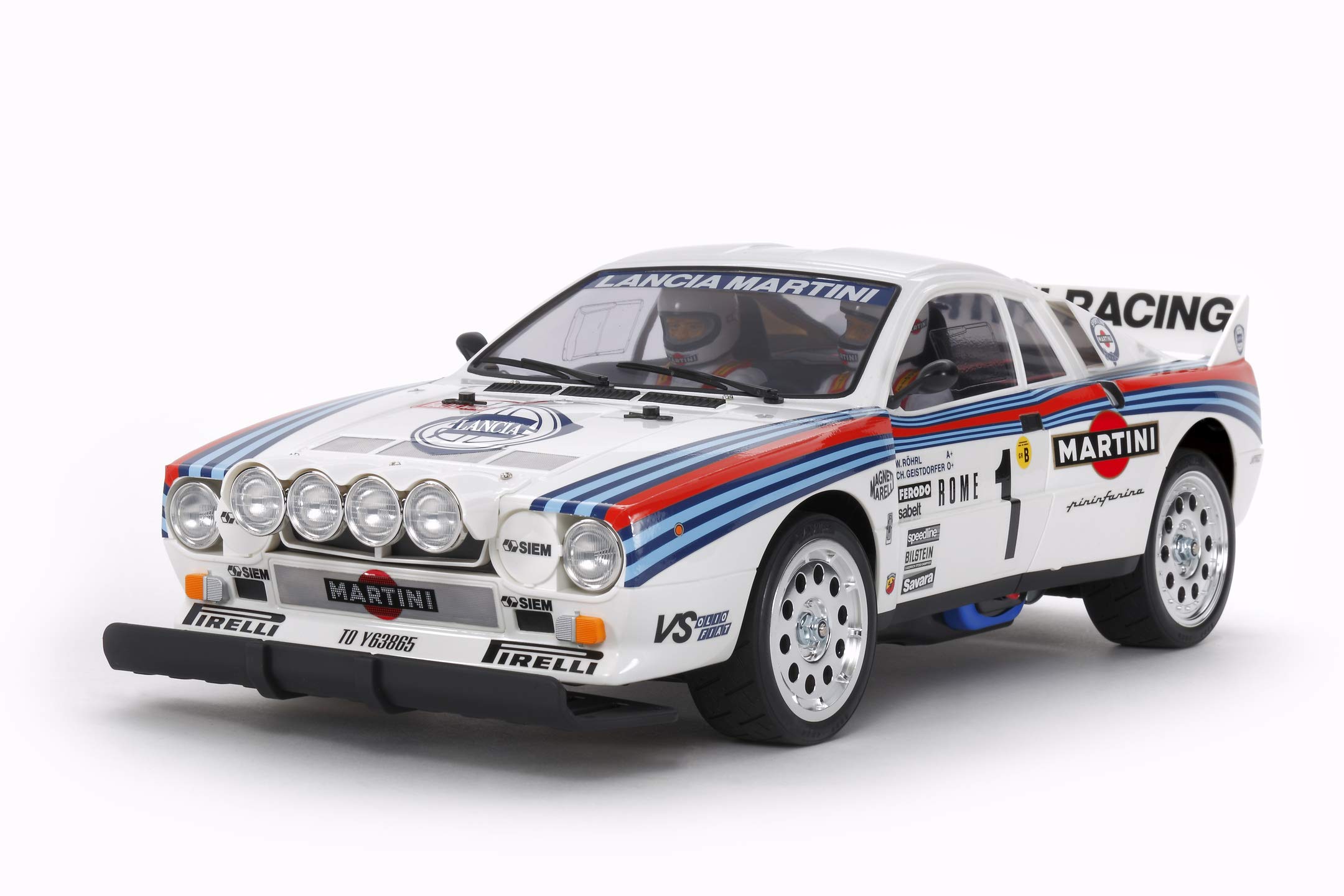 Amazon.com: TAMIYA Lancia 037 Rally TA02-S TAM58654A Cars Elec Kit