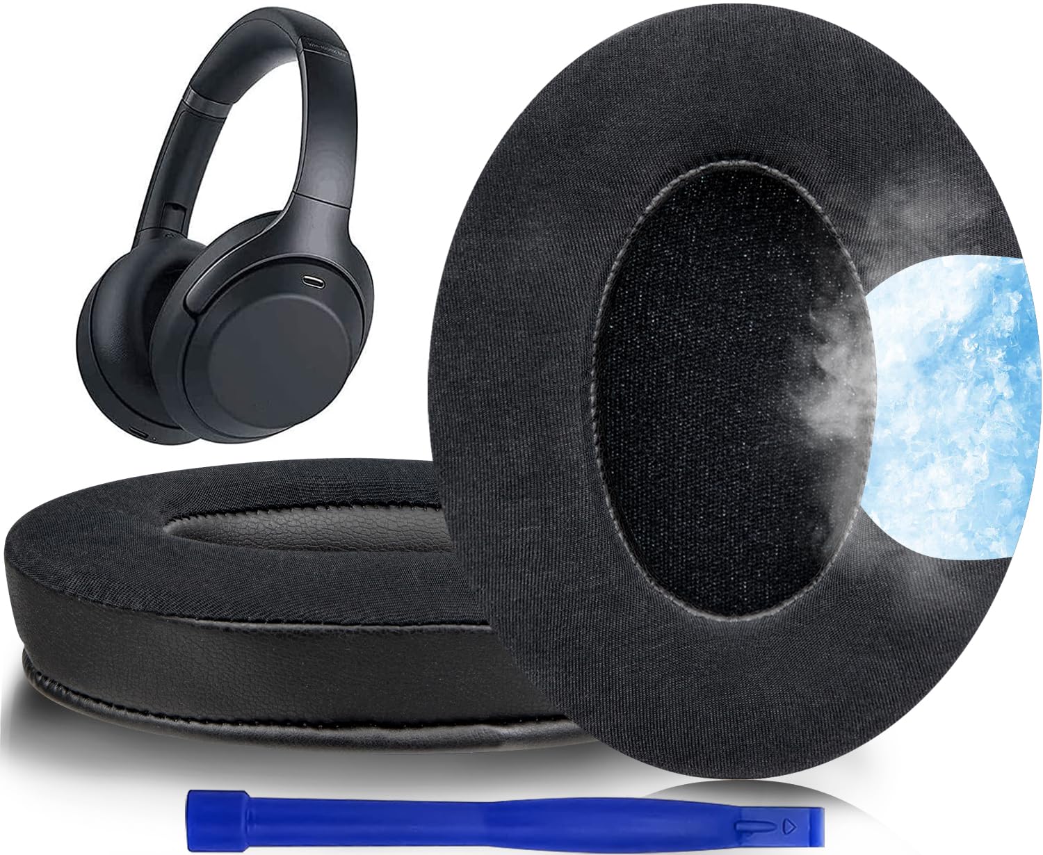 Amazon.com: SOULWIT Cooling-Gel Replacement Earpads for Sony WH