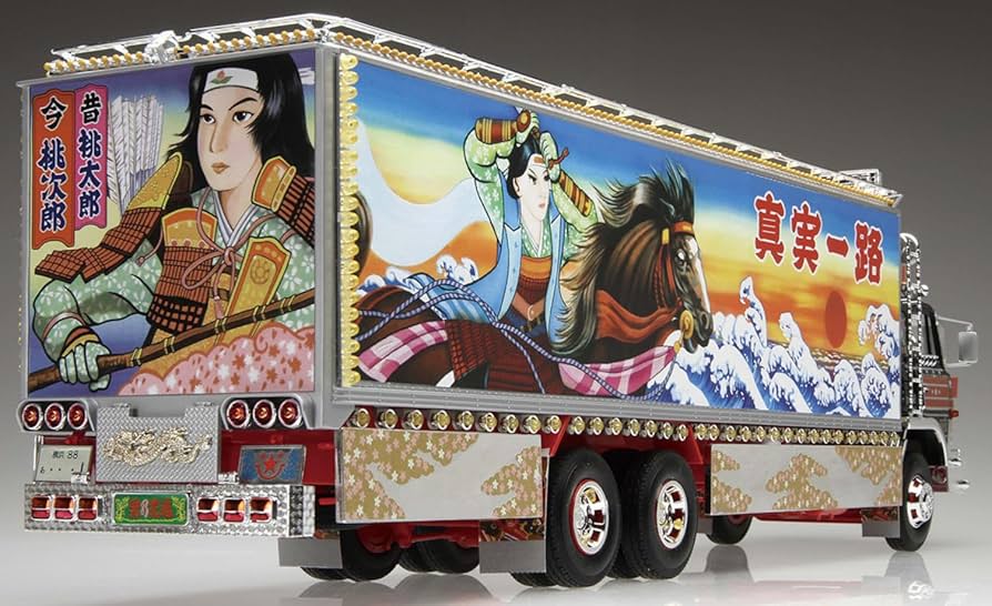 Amazon | 青島文化教材社(AOSHIMA) 1/32 トラック野郎シリーズ No.4 一