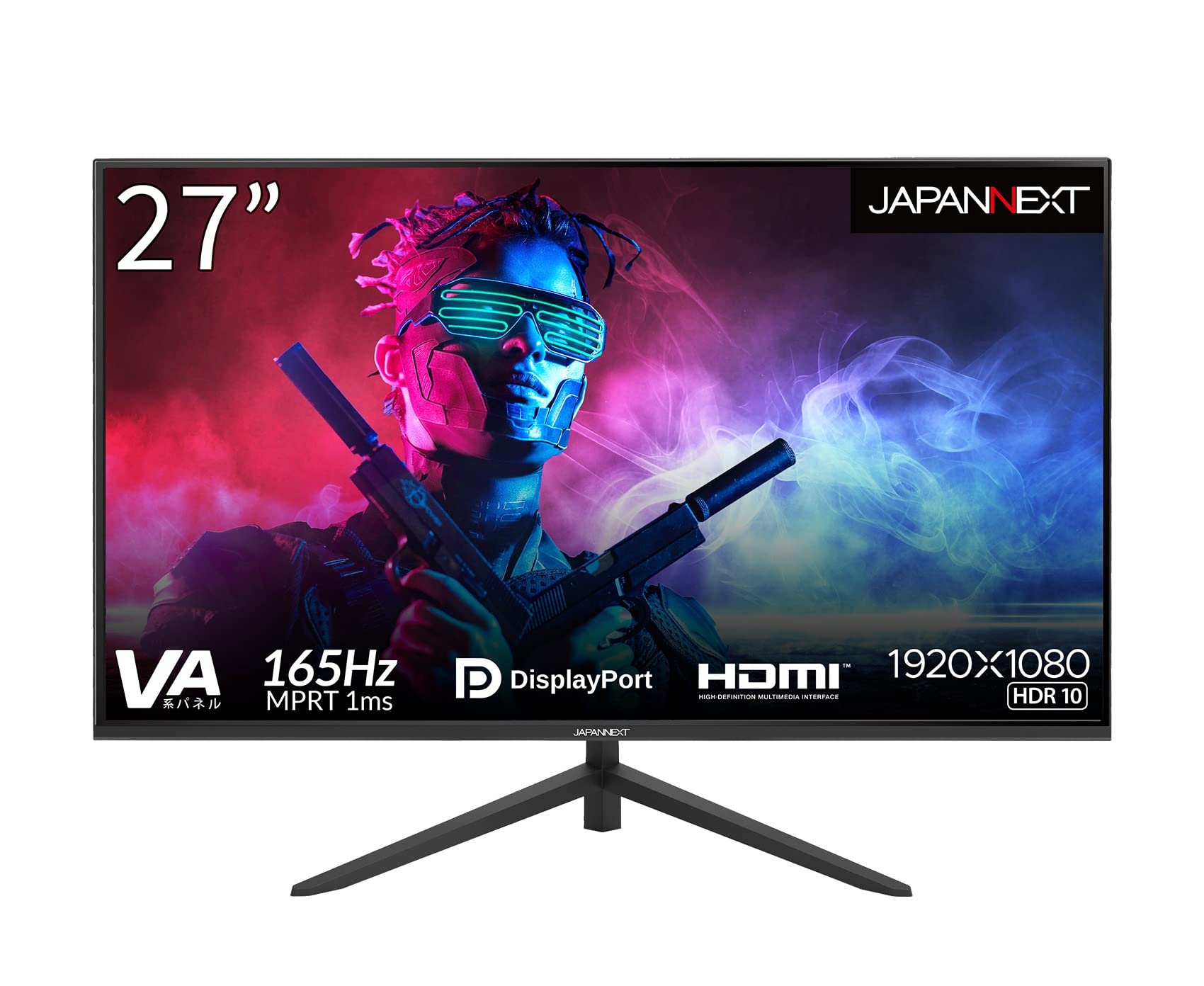 Amazon.co.jp: JAPANNEXT 27インチ ゲーミングモニター 165Hz 1ms フル