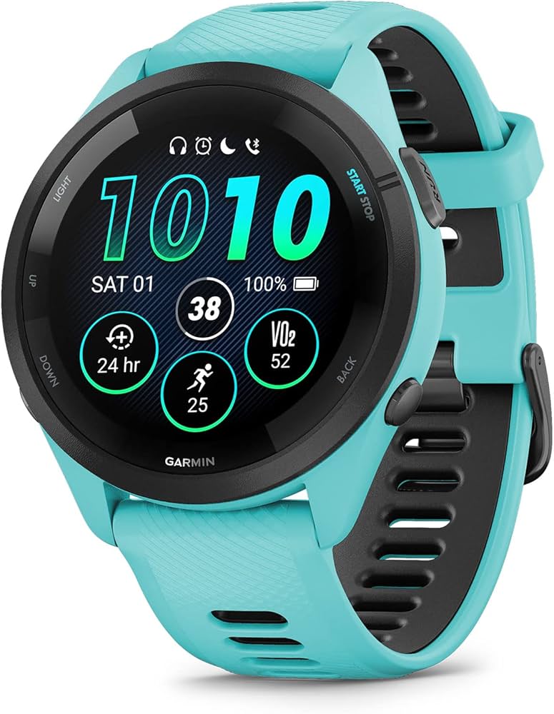 Amazon.com: Garmin Forerunner 265 Running Smartwatch, Colorful