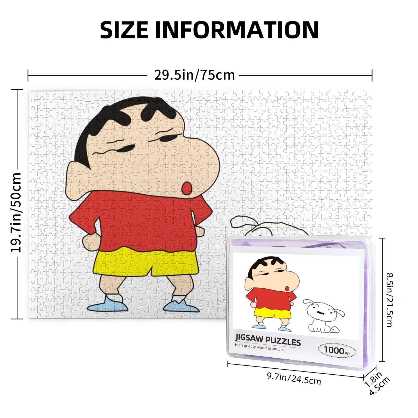 Amazon.co.jp: 1000ピース ジグソーパズル クレヨンしんちゃん パズル