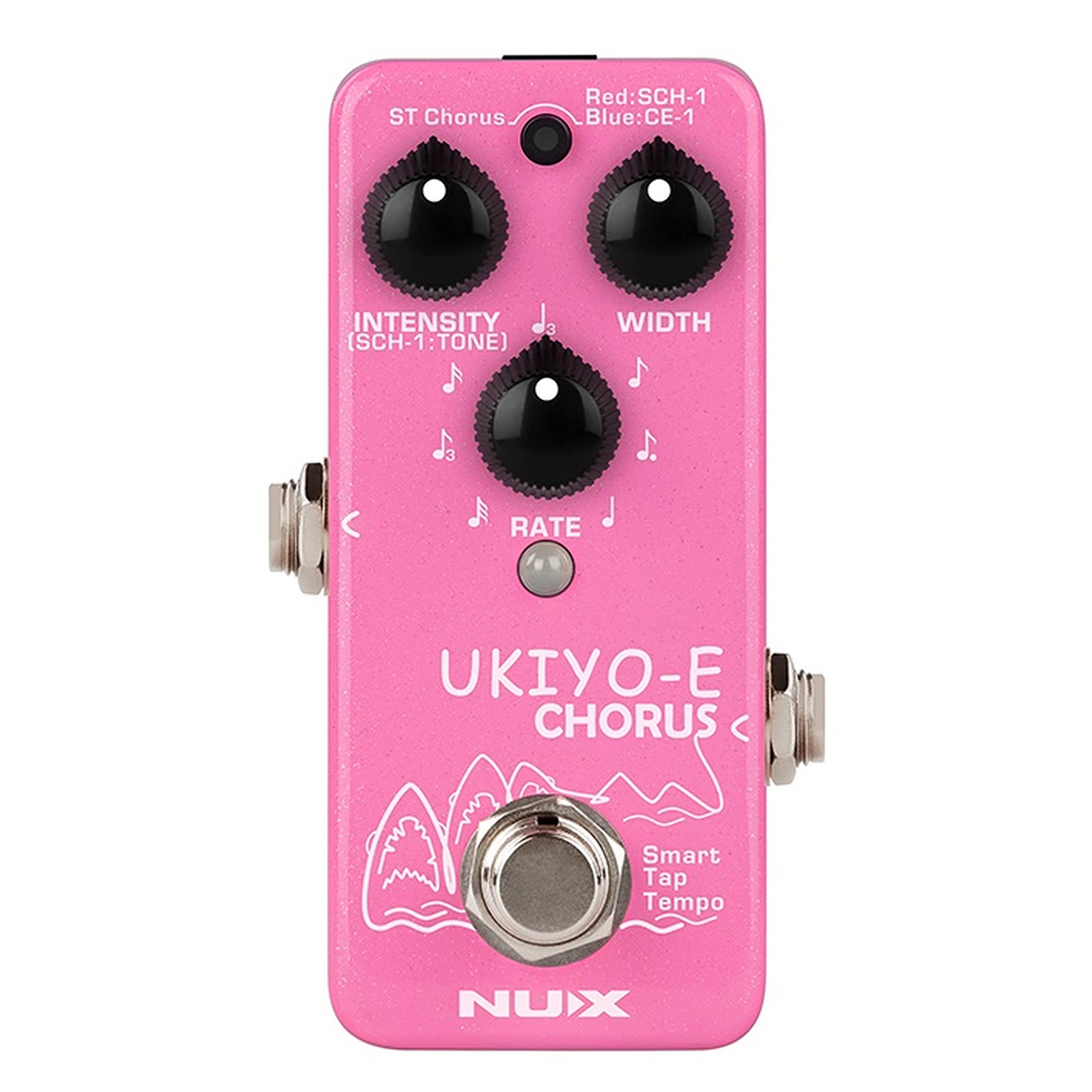 Amazon.com: NUX UKIYO-E Mini Chorus Guitar Effects Pedal, 3 Chorus
