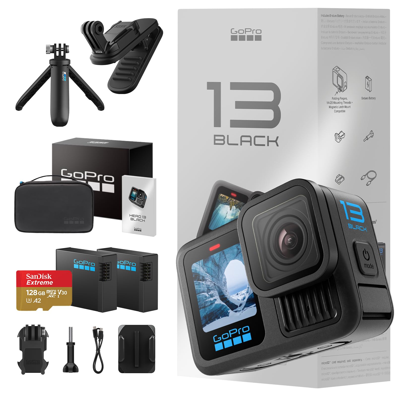 Amazon | GoPro 公式品 HERO13 Black 純正マルチアクセサリーセット