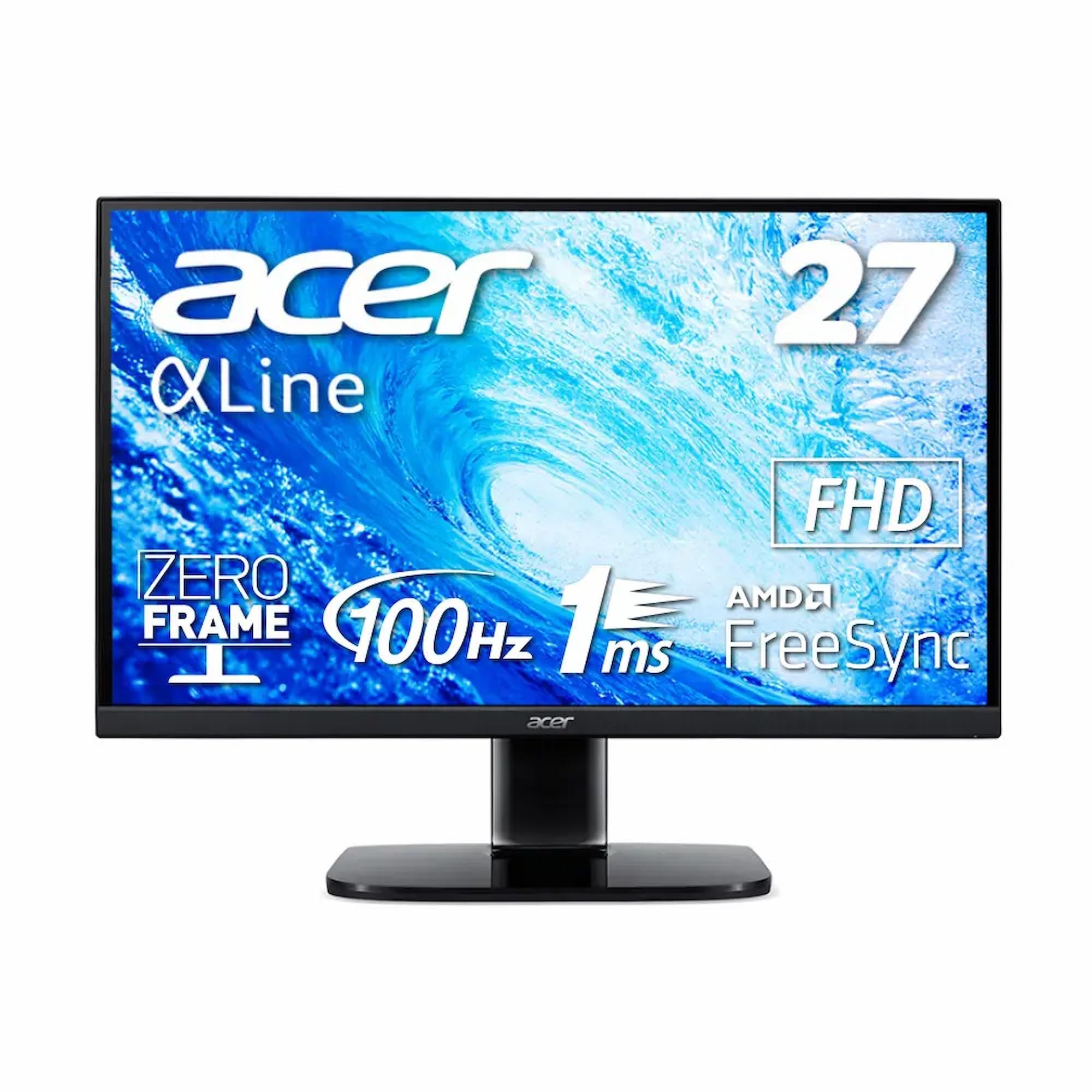 Amazon.co.jp: Acer スタンダードモニター 27インチ フルHD VA 100Hz