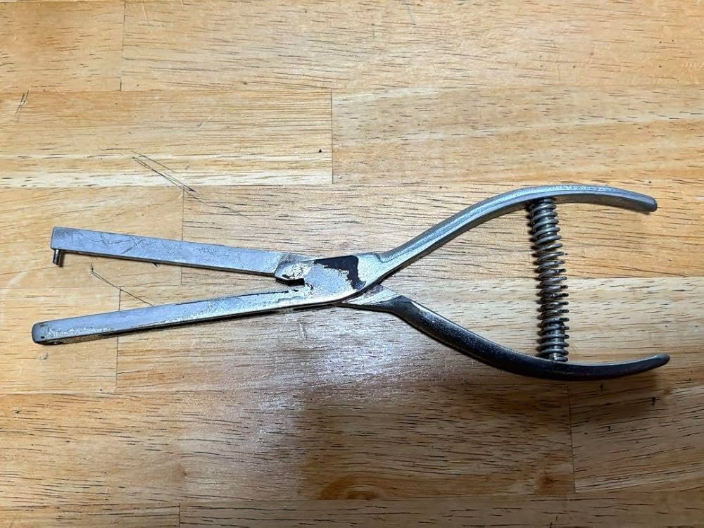 Amazon.co.jp: 国鉄 検札鋏 改札はさみ 穴あけパンチ 改札パンチ