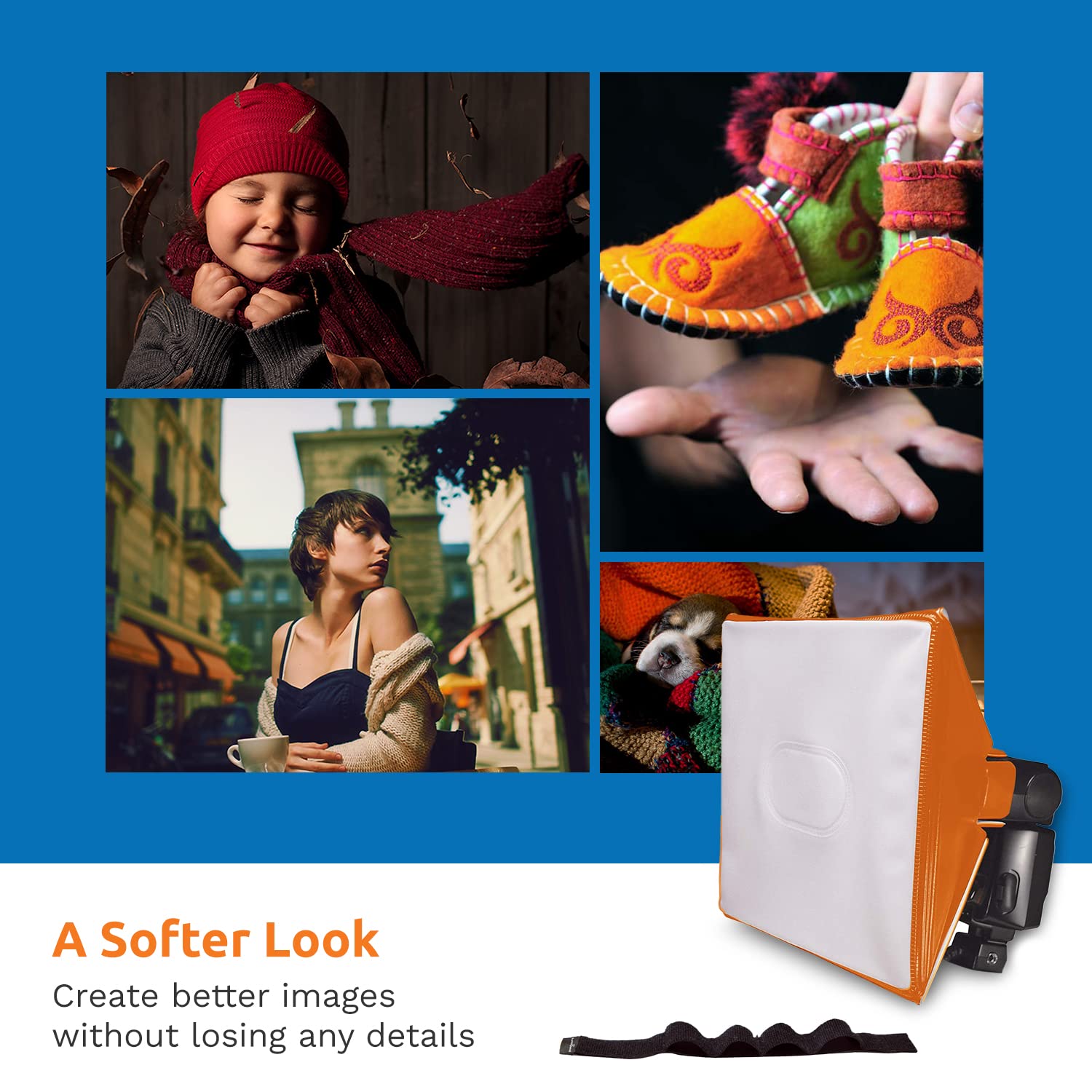 Amazon | LumiQuest ソフトボックス iii 超ストラップ付き ネオン