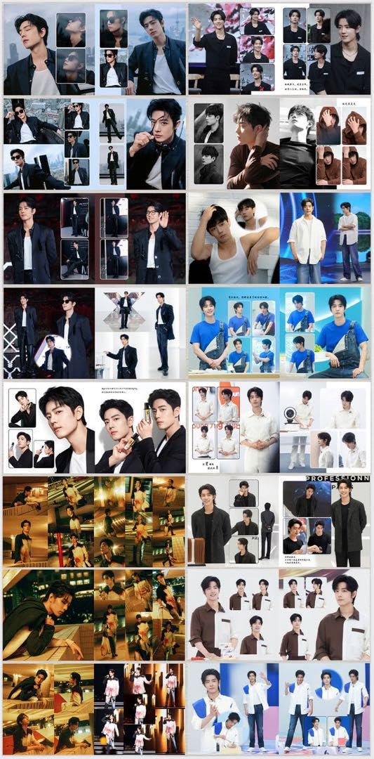 Amazon.co.jp: 陳情令 肖戦 スタジオ2023最新34P写真集(三)計122枚写真