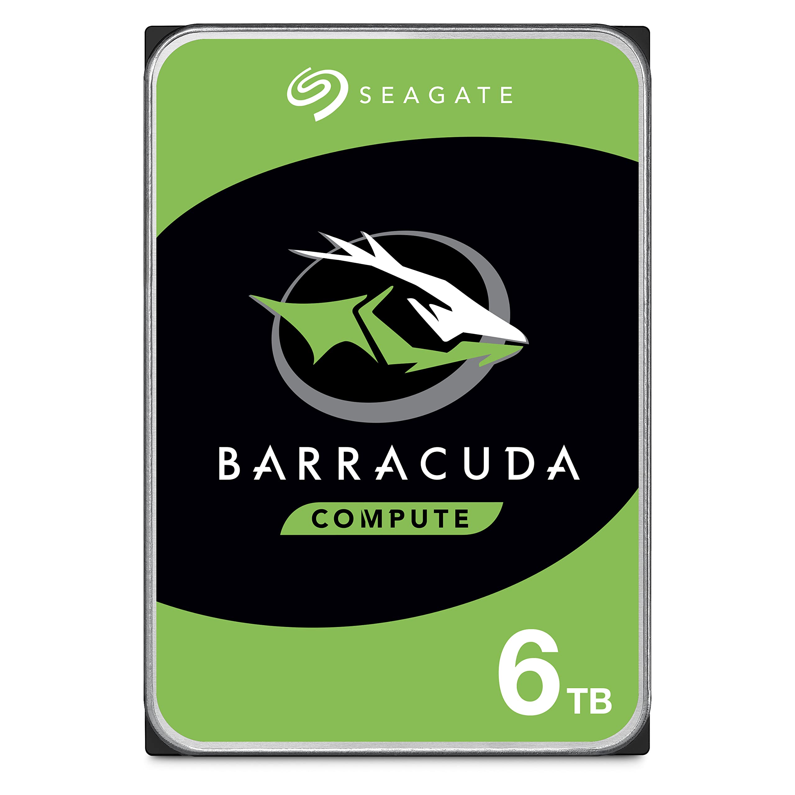 Amazon | Seagate BarraCuda 3.5インチ 6TB 内蔵 ハードディスク HDD