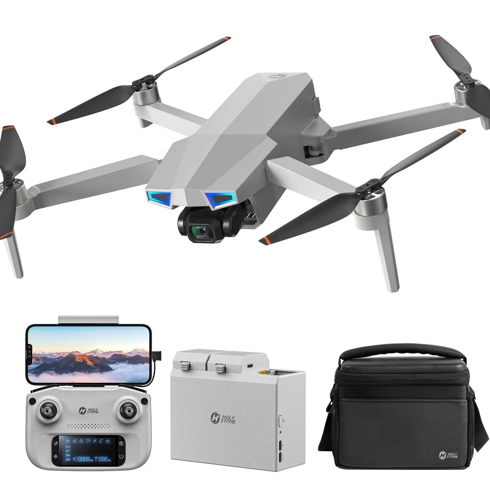 Amazon.com: Holy Stone HS790 GPS 6K Camera Drone with 3 Axis