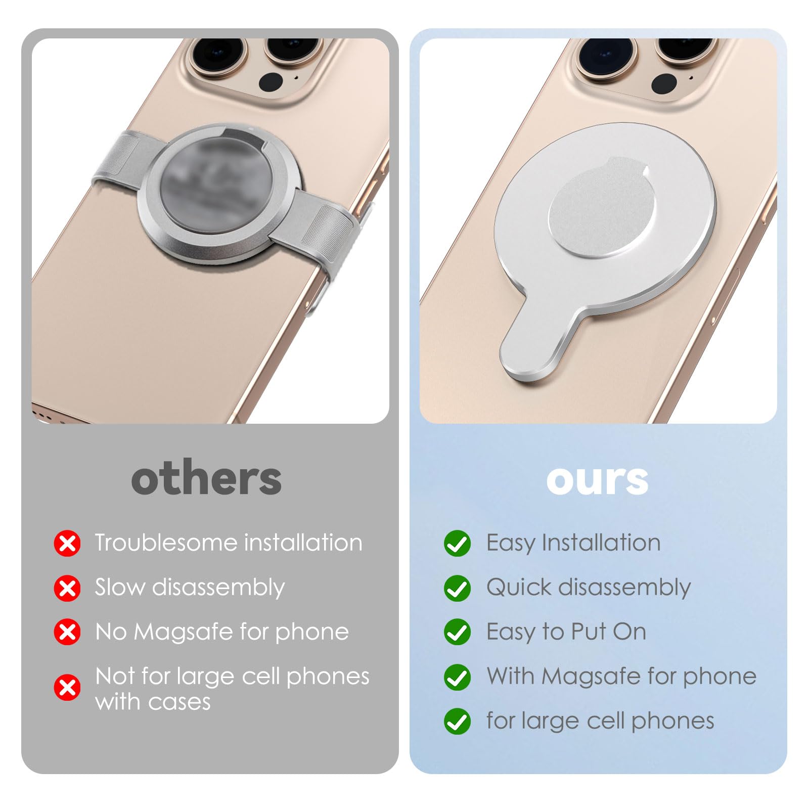 Amazon.com: CloudValley for DJI N55 Magnetic Phone Holder Clamp