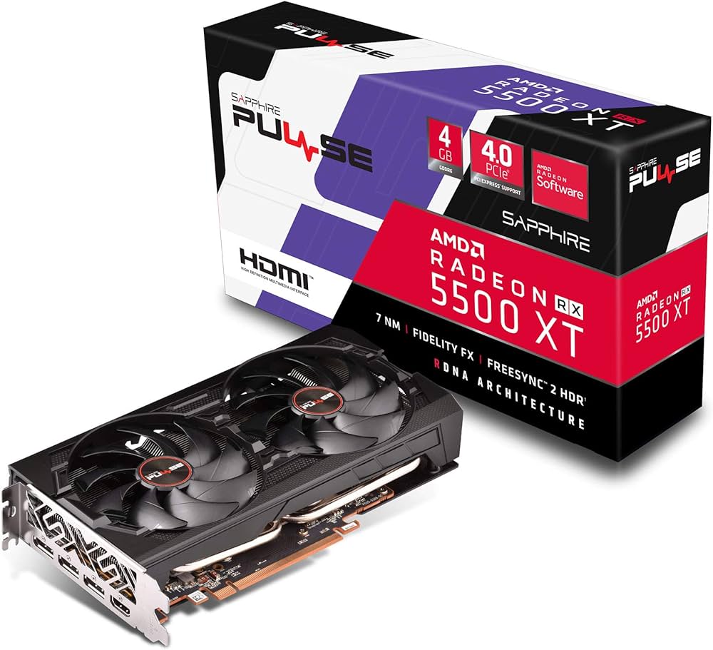 Amazon | SAPPHIRE PULSE RADEON RX 5500 XT 4G グラフィックスボード
