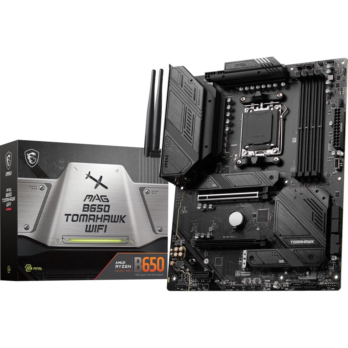 MSI MAG B650 Tomahawk - Scheda madre da gioco WiFi (processori AMD