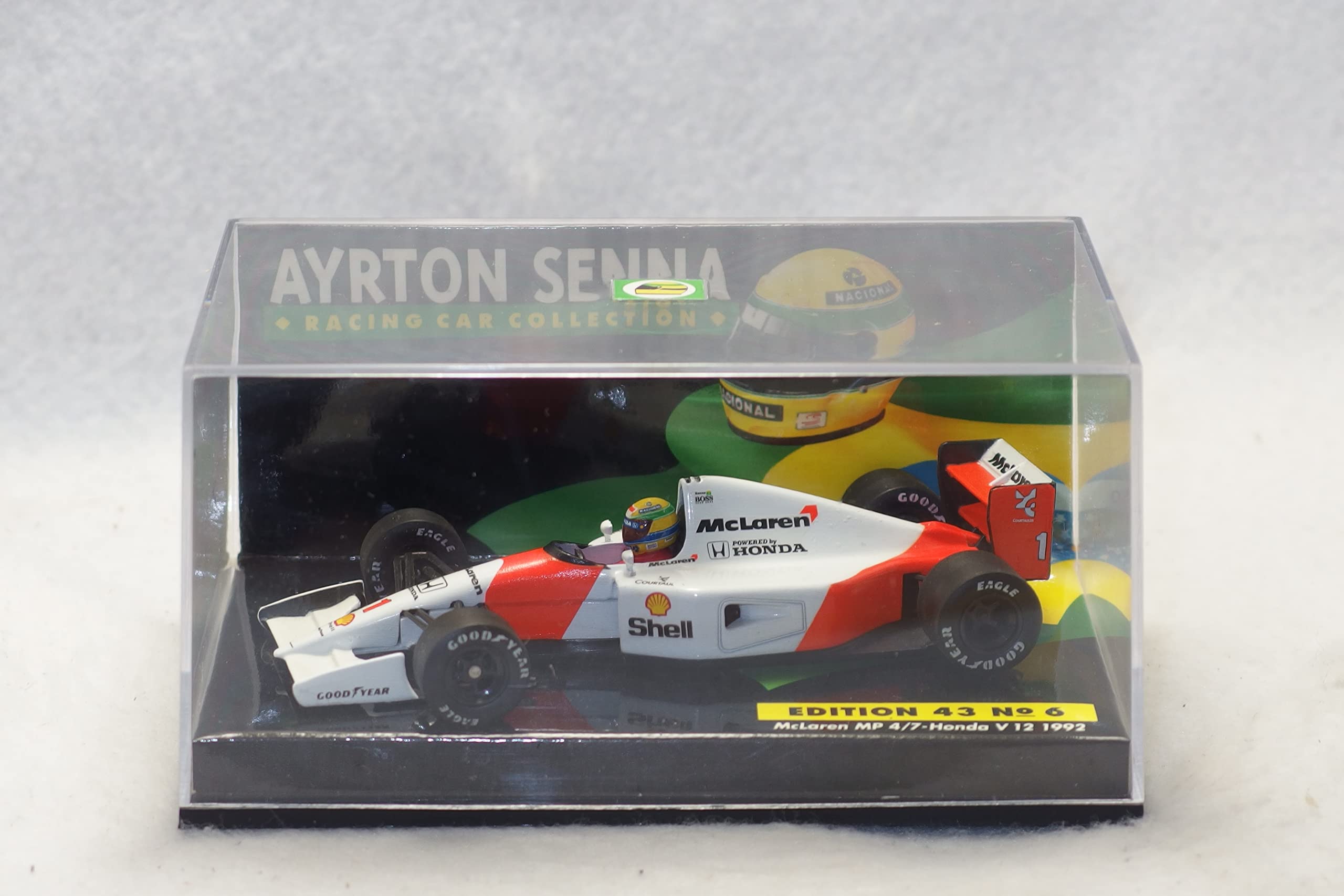 Amazon.co.jp: 1/43 MINICHAMPS ミニチャンプス F1 アイルトン・セナ