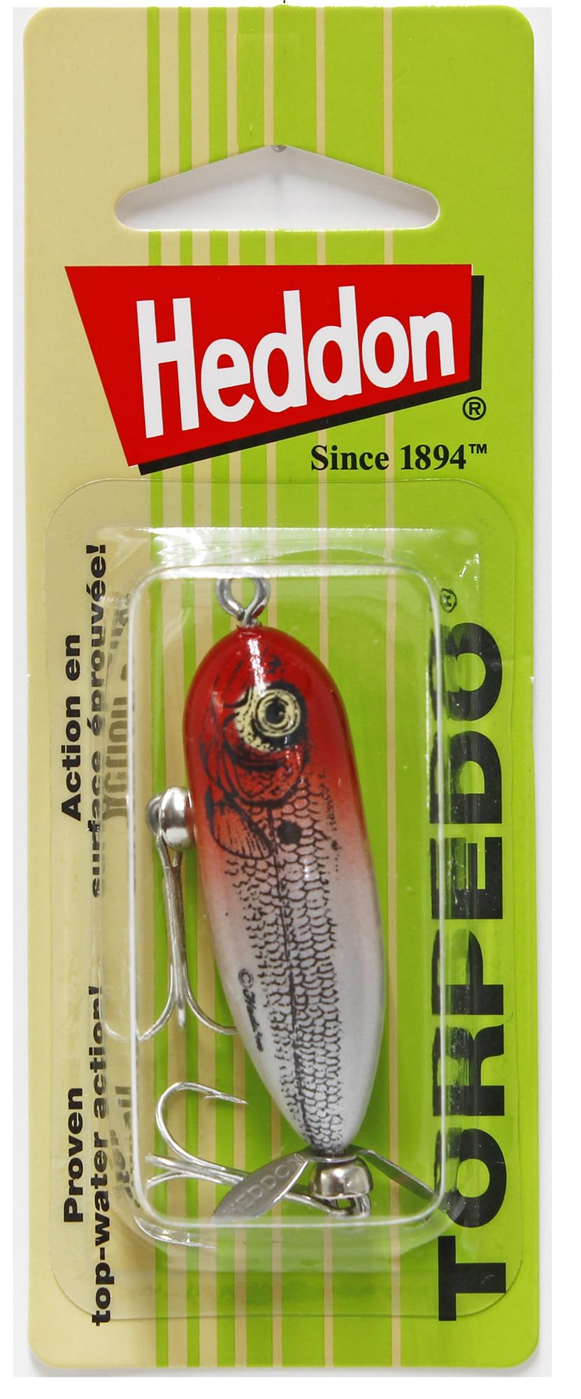 オールドヘドン ダイイングフラッター レアカラー 金目 HEDDON ルアー