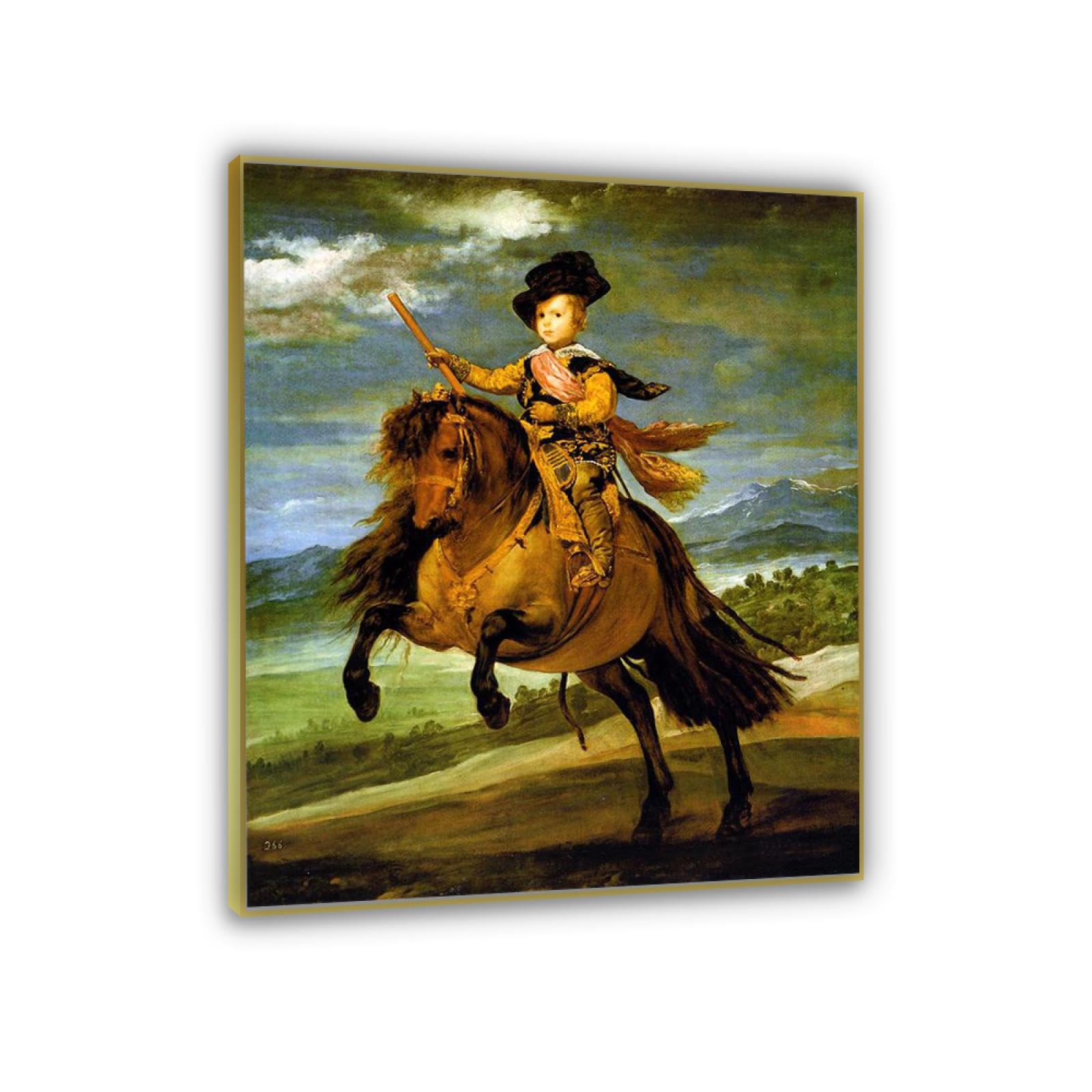 Amazon.co.jp: 馬に乗ったバルタサール・カルロス王子 ディエゴ