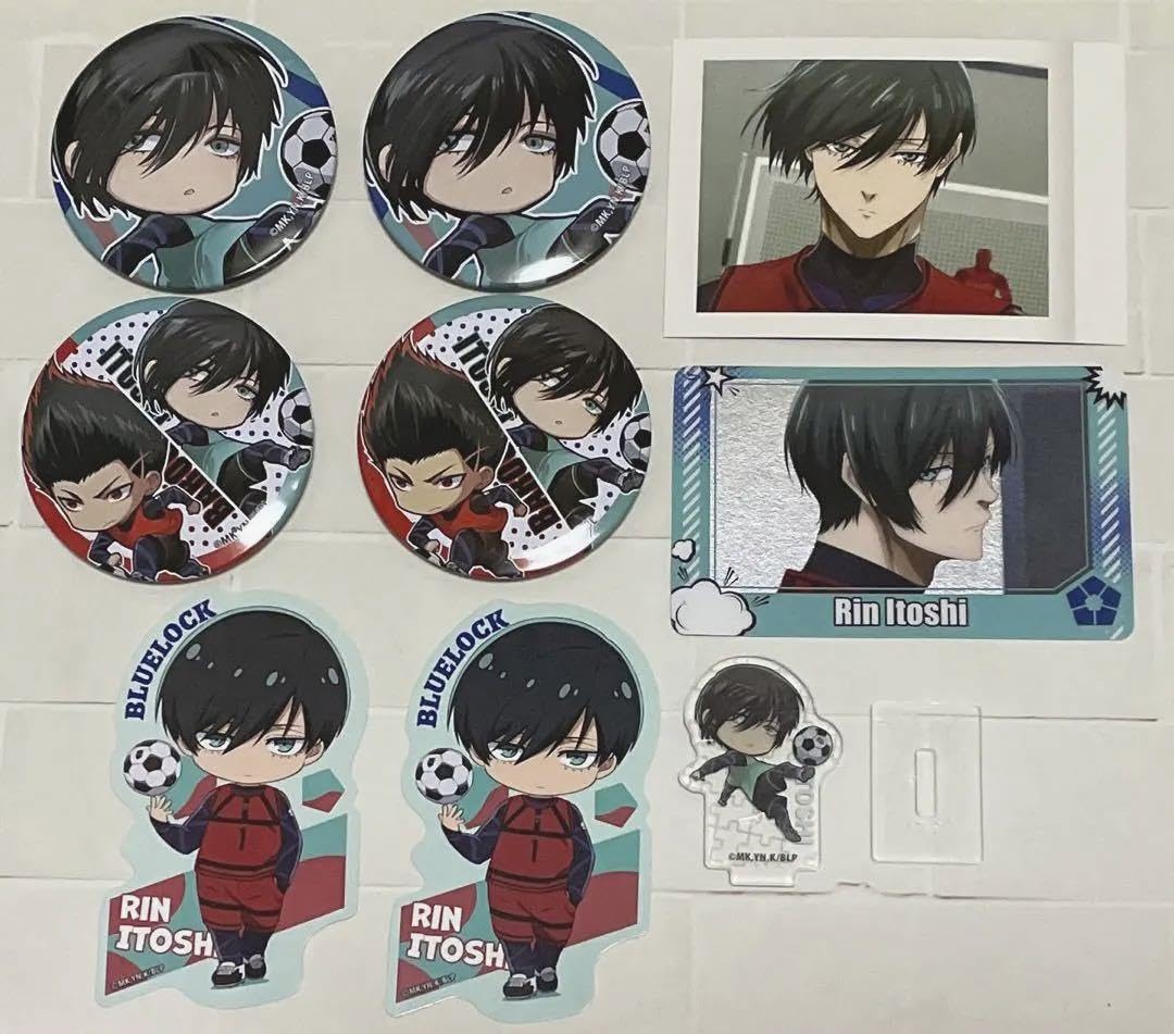 Amazon.co.jp: ブルーロック 糸師凛 ぱしゃこれ メタリックカード 缶