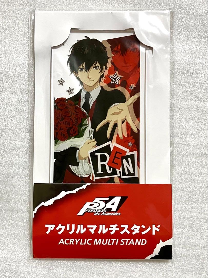 ペルソナ5 ステラワース 特典 缶バッジ 主人公 雨宮蓮 ジョーカー