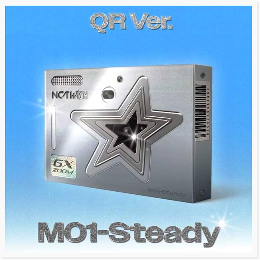 Amazon.com: NCT WISH Steady 1st Mini Album (QR Version) : Home