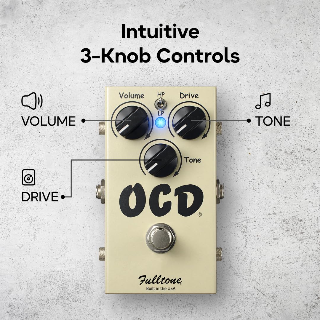 Fulltone OCD - Overdrive Distortion : Amazon.com.br: Automotivo