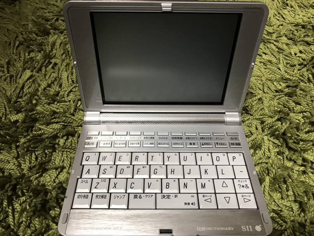 Amazon | SEIKO IC DICTIONARY 電子辞書 SR-G9000 (英語本格モデル 34