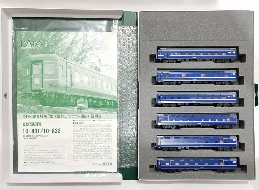 Amazon | KATO 10-832 24系寝台特急北斗星デラックス編成 6両増結