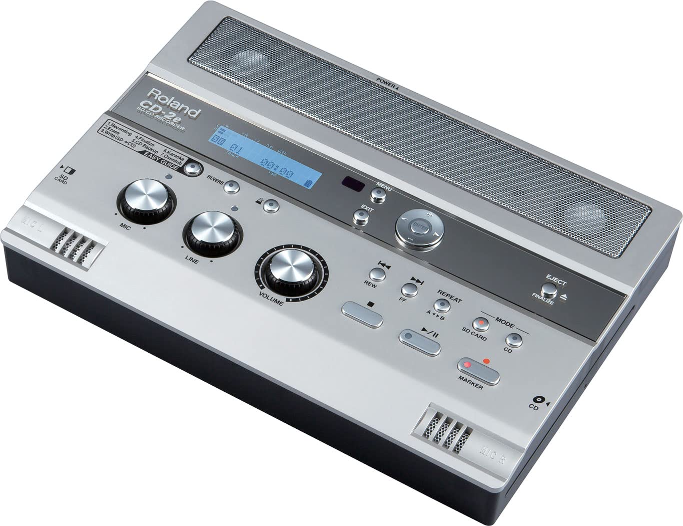Amazon | Roland SD/CD Recorder CD-2E | ポータブルレコーダー | 楽器