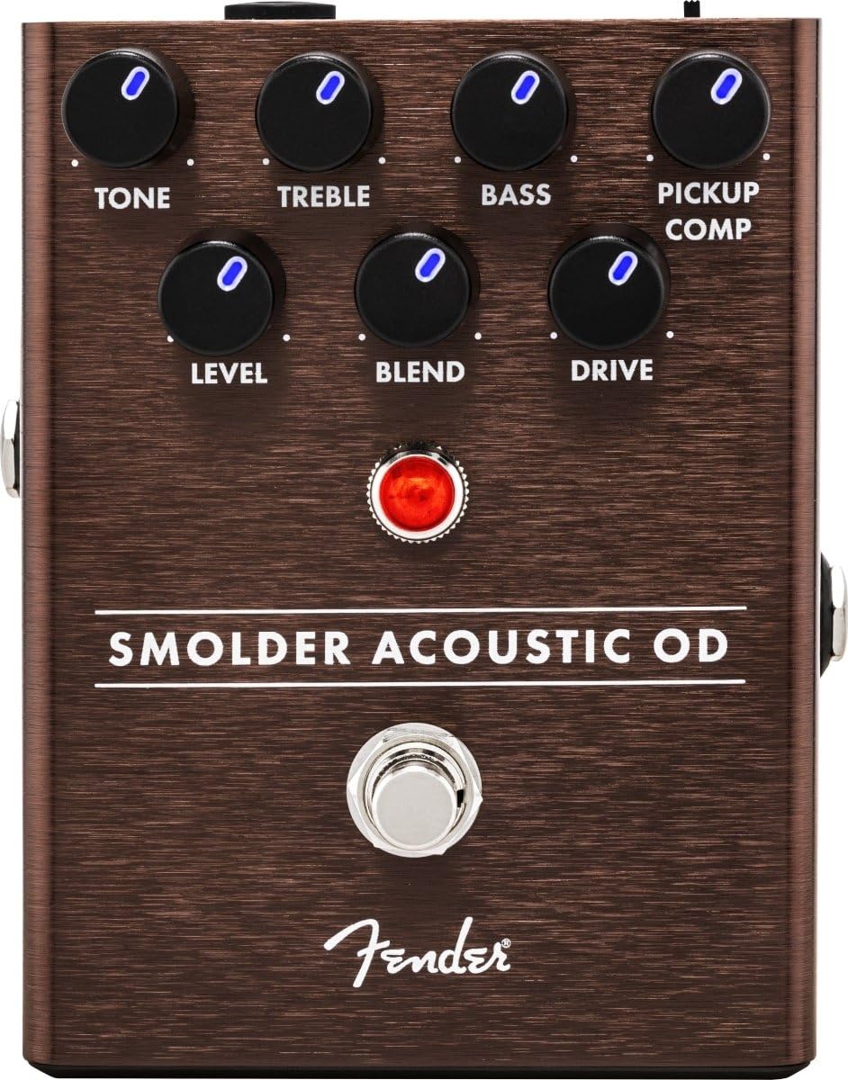 Amazon.com: Fender Smolder Acoustic Overdrive Pedal : Musical