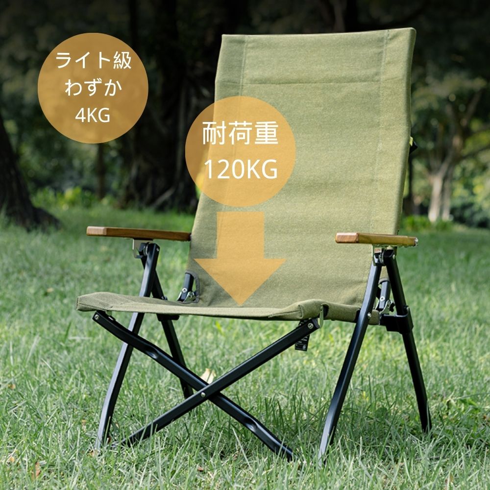Amazon.co.jp: Simpleme キャンプリクライニングローチェア3段階