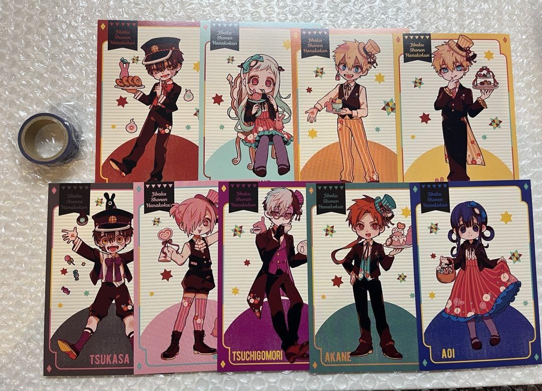 Amazon.co.jp: 地縛少年花子くん お茶会 アニメガ ポストカード 特典