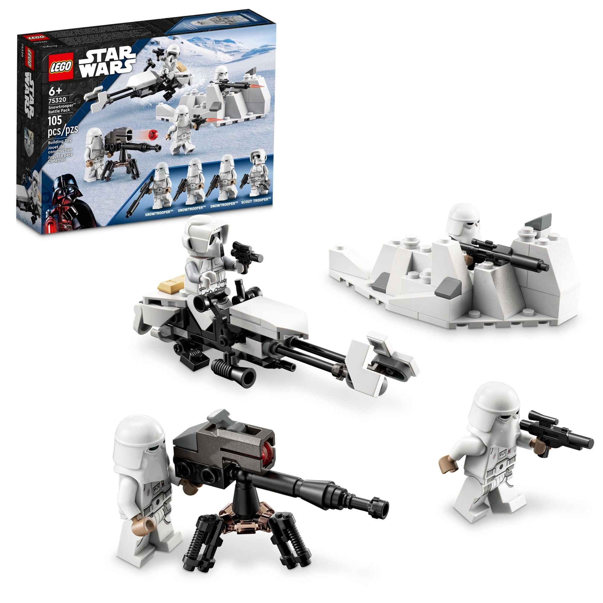 Amazon.co.jp: LEGO スター・ウォーズ スノートルーパー バトルパック