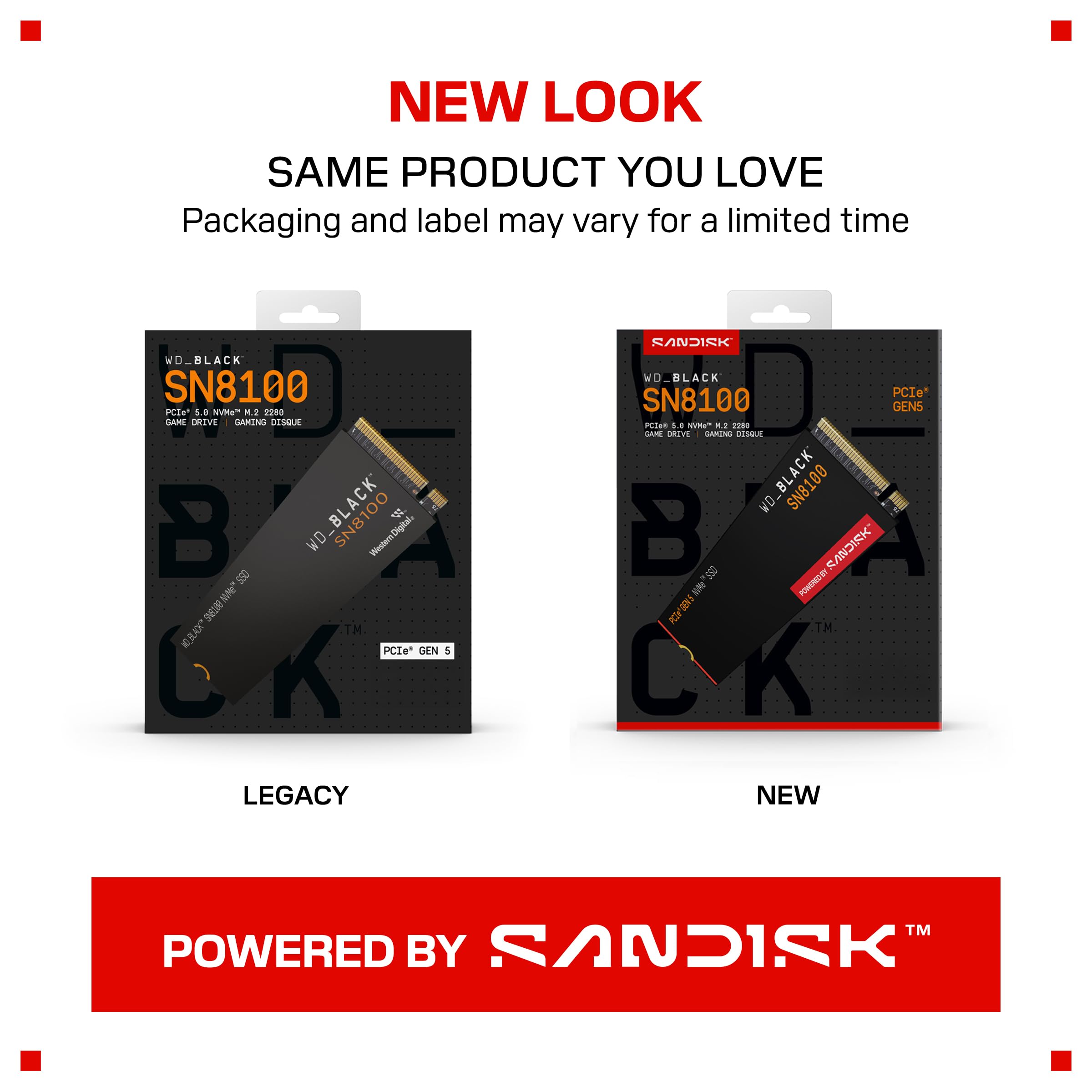 Amazon | WD_BLACK 4TB SN8100 NVMe SSD 内蔵ソリッドステートドライブ